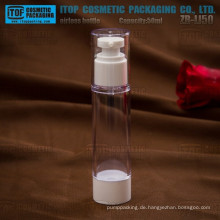 ZB-LI50 50ml High-End-Farbe anpassbare schlank und hoch 50 ml rund 50ml Acryl airless-Pumpe Flasche